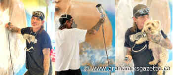 Grand Forks' new mural makes a splash at Aquatic Centre - Grand Forks Gazette