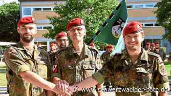 Bundeswehr Stetten a.k.M. - Straßberg feiert die Patenschaft mit Einsatzkompanie - Schwarzwälder Bote