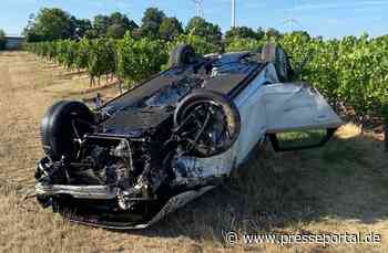 FW Frankenthal: Schutzengel verhindert Schlimmeres bei Unfall auf der A61
