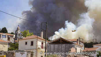 Brände in Europa: Auch Slowenien kämpft gegen Flammen - Feuer auf Lesbos aus dem Weltall zu sehen