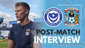 WATCH: Ben Wilson - Portsmouth Reaction - News - Coventry City