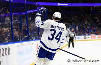 Toronto Maple Leafs: Auston Matthews Speculation Is Preposterous - Editor in Leaf