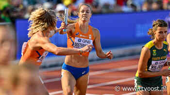 Hanneke Oosterwegel en estafettedames balen van WK-diskwalificatie - RTV Oost