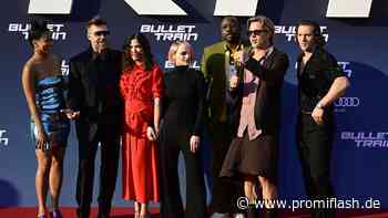 Neckereien: Bei den "Bullet Train"-Stars stimmt die Chemie! - Promiflash.de