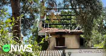 Uitslaande brand in kraakpand in Edegem: getuigen zien man weglopen - VRT NWS