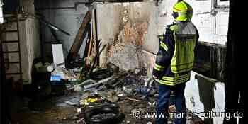 Marl: Feuer in leerstehender Scheune - war es Brandstiftung? - Marler Zeitung