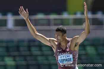 Canada’s Pierce LePage leads the decathlon at worlds after 8 events - Nelson Star