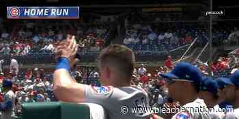 Cubs Going Homer Crazy Again, Yan Gomes Twice, Nelson Velazquez Another - bleachernation.com