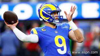 Rams' Stafford knocks 'rust off', throws in camp