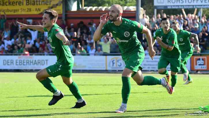 Regionalliga: SpVgg Ansbach gelingt Sensation gegen FC Bayern II - br.de