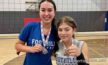 Lauren Glasner and Maricela Bruno win Beat the Heat Doubles Volleyball Tournament - All Sports Tucson