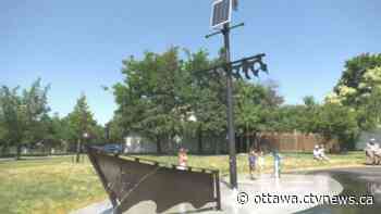 Cool off at Ottawa's first solar powered splash pad - CTV News Ottawa