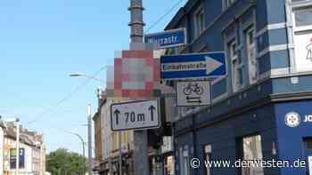 Essen: Neues Verkehrsschild sorgt für Kopfschütteln! - DER WESTEN