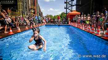 Contest auf Zollverein: Essen kürt die besten Arschbomben - WAZ News