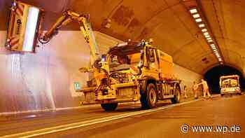 Siegen: So wurde der Bühltunnel am Wochenende gesäubert - WP News