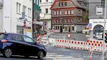 Oberstadt Siegen: Die Straßensperrung verschiebt sich - WP News