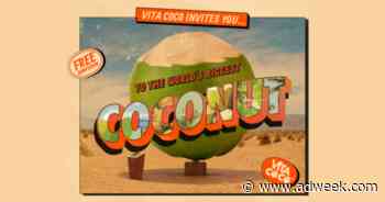 ‘World’s Biggest Coconut’ Stunt Brings Giant Inflatable Fruit and Icy Drinks to Parched Texans