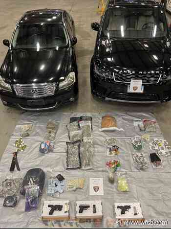 8 individuals arrested for weapons and drug charges after Bridgeport Police investigation - Eyewitness News 3