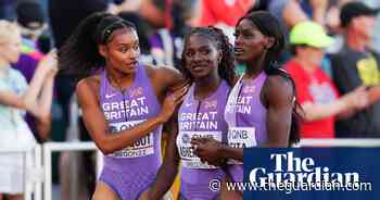 Dina Asher-Smith in Commonwealth Games doubt after injury scare in relay - The Guardian