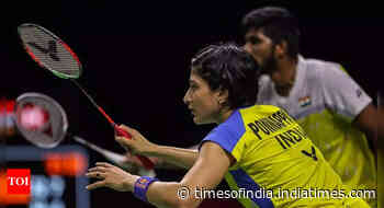 Champion at 19, Ashwini Ponnappa ready for another splash at Commonwealth Games - Times of India
