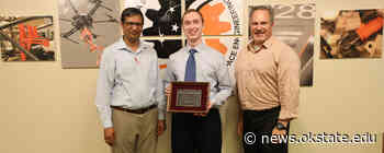 Aerospace engineering graduate receives regional SGT award - Oklahoma State University