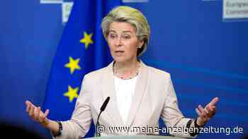 Drohende Gaskrise: von der Leyen warnt Notfallplan-Kritiker