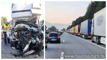 Lkw-Blockabfertigung und schwerer Unfall auf der A93: Polizei nennt weitere Details