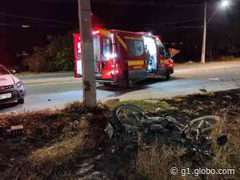 Motociclista morre em acidente no Bairro Cidade Nova, em Nova Serrana - Globo.com