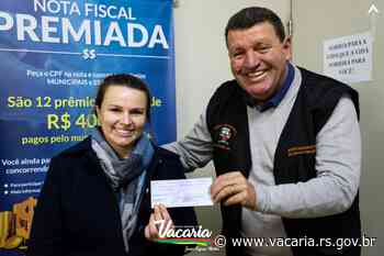 Notícias - Pagamento Nota Fiscal Premiada - Prefeitura Municipal de Vacaria (.gov)