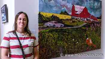 Anong Migwans Beam: Exhibition of dazzling work features artist’s own handmade paints on now at OCF - Manitoulin Expositor