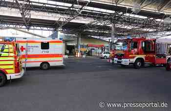 FW VG Asbach: Stapler brennt in Getränkemarkt - Presseportal.de