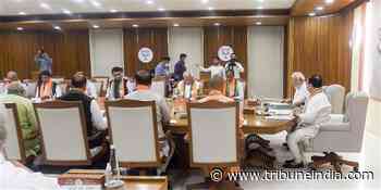 PM Modi holds marathon meeting with CMs of BJP-ruled states - The Tribune India