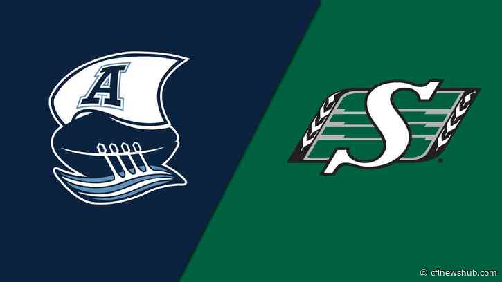 CFL Week 7: Toronto Argonauts @ Saskatchewan Roughriders Preview/Prediction - CFL News Hub