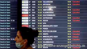 Russlands Luftfahrtbranche verliert Millionen Passagiere