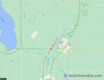 QE2 SB LANES CLOSED AT LACOMBE - LacombeOnline.com