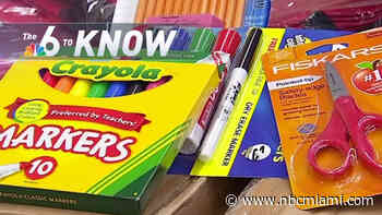 6 to Know: What to Know as Back-to-School Tax-Free Holiday Begins Monday