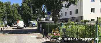 Halbseitige Sperrung der Ludwig-Thoma-Straße: Verlegung von Kanalanschlüssen – E-Tankstelle nicht verfügbar - Traunsteiner Tagblatt