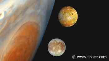 Jupiter's volcanic moon Io may spew sulfur to icy neighbor Europa's surface