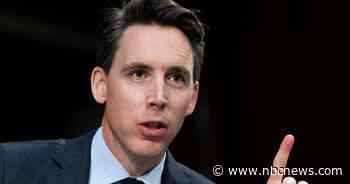 Josh Hawley has been a phony since he got to Washington. Now everyone knows it.