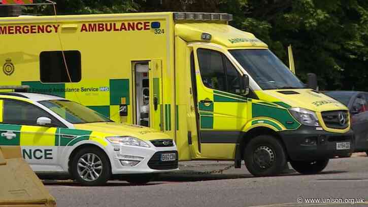 Newly qualified paramedics enjoy UNISON-won pay boost