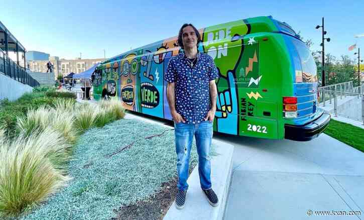 Check out CapMetro's new Austin FC-themed electric bus