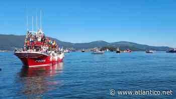 La procesión marítima de Cesantes llenó la ensenada de fervor - Diario Atlántico