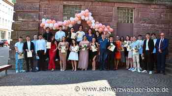 Erna-Brehm-Schule in Calw - Neunt- und Zehntklässler haben Abschluss in der Tasche - Schwarzwälder Bote