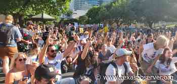 Middle Fingers Up In Austin After End of 'Roe' - The Texas Observer