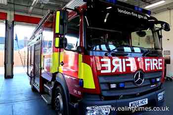 Flat damaged by blaze in Acton