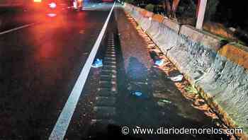 Abandonan un cadáver en la México-Cuernavaca - Diario de Morelos