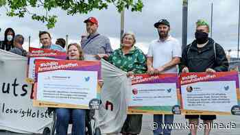 Aktion von #ichbinarmutsbetroffen in Kiel: „Wir wollen sichtbar werden“ - Kieler Nachrichten
