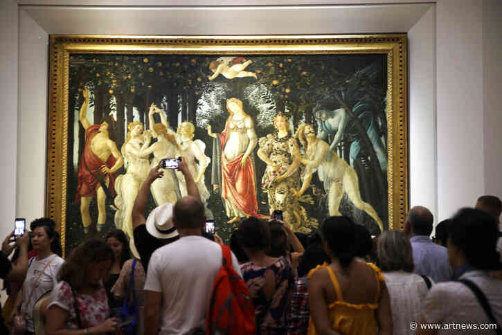 Climate Activists Stage Glue Protest at the Uffizi, Sotheby’s Plans Singapore Sale, and More: Morning Links for July 25, 2022