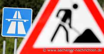 Engpass auf der A4: Nur ein Fahrstreifen zwischen Laurensberg und Aachen-Zentrum