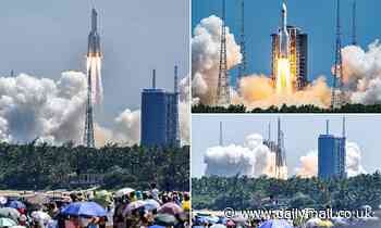 China launches second of three modules to its permanent space station